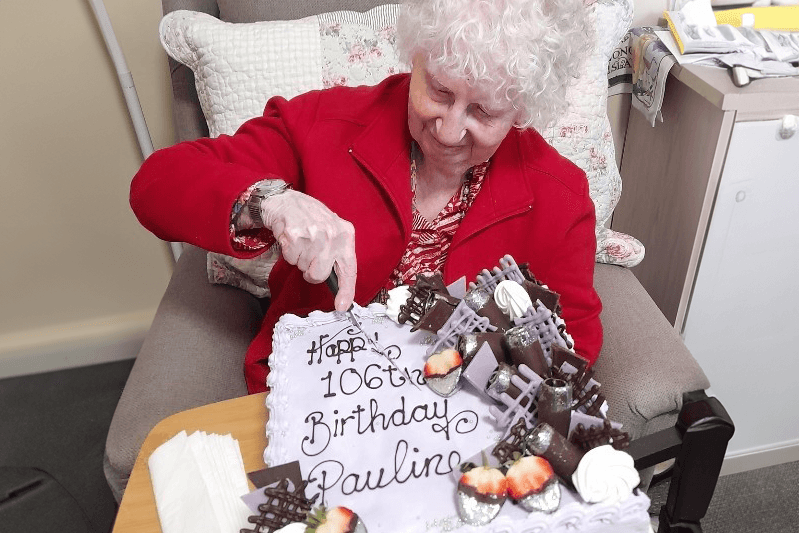 Celebrating the wonderful long life of Pauline Potts, the Hunter’s oldest woman